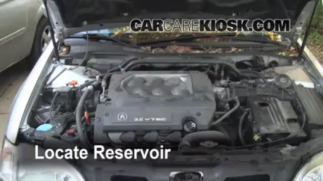 1999 Acura TL 3.2L V6 Liquide essuie-glace Ajouter du liquide